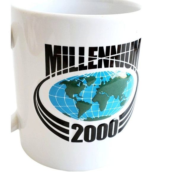 Vintage Mug Millenium 2000 Coffee Cup - Picture 2 of 8